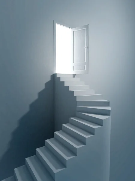 Stairs to light — Stock Photo, Image