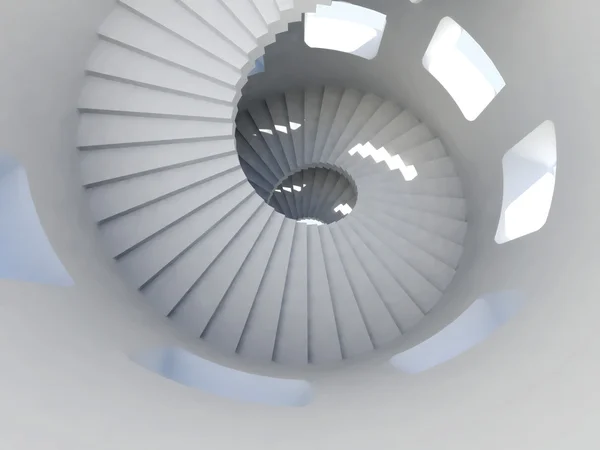 Spiral stairway — Stock Photo, Image