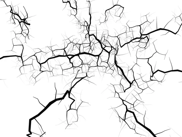 Siyah çatlak dokusu