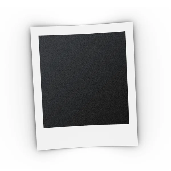 Polaroid print template with shadow — Stock Photo, Image
