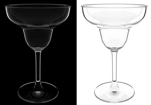 Cocktail glas isolerade — Stockfoto