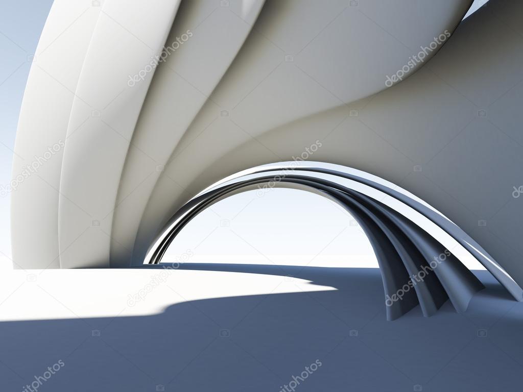 Abstract 3D arch