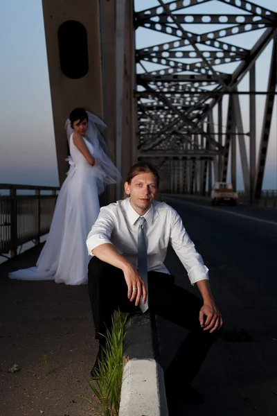 Casamento casal — Fotografia de Stock