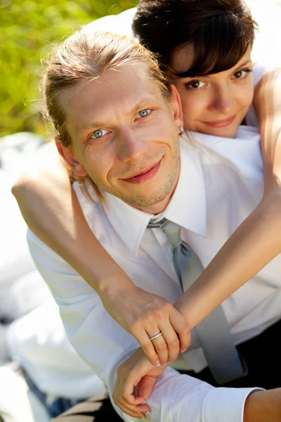 Casamento casal — Fotografia de Stock