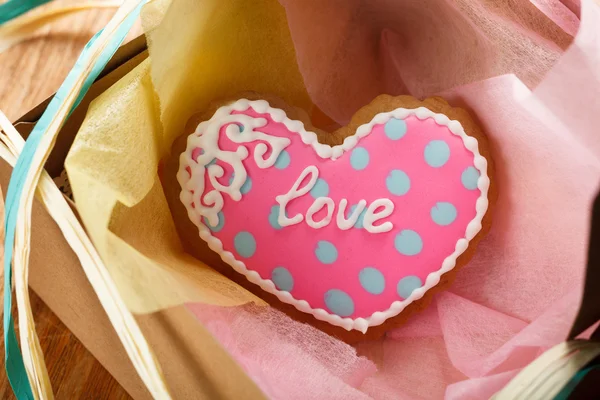 St. Valentine's cakes - Stock Image — Stock Photo, Image