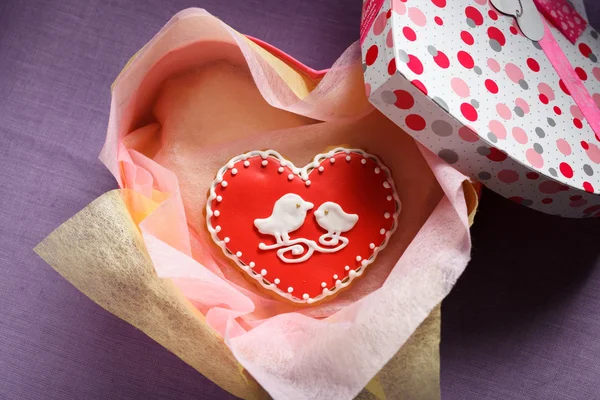 St. Valentine's cakes - Stock Image — Stock Photo, Image