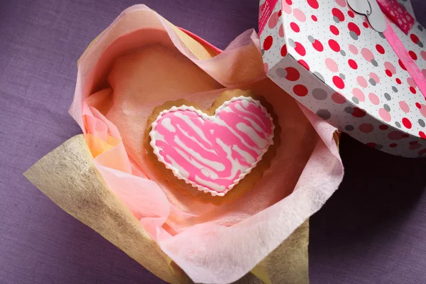 Valentýnské dorty - skladem obrázek — Stock fotografie