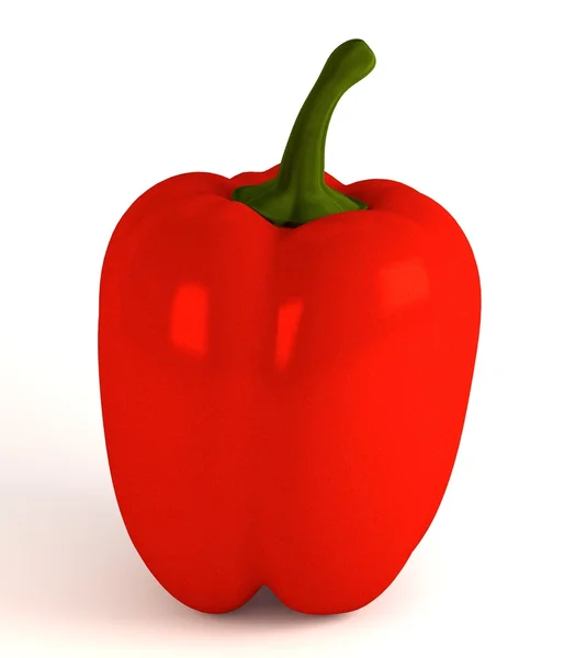 3d renderização de vegetais pimenta — Fotografia de Stock