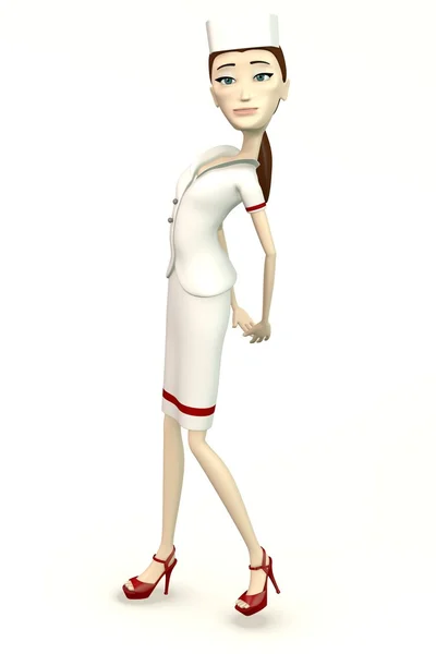 Nurse - sexy pose — Stockfoto