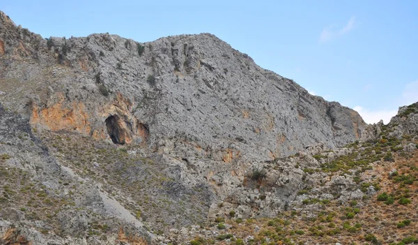 Scenery of mountains on Crete island (Greek) — Stock Photo, Image