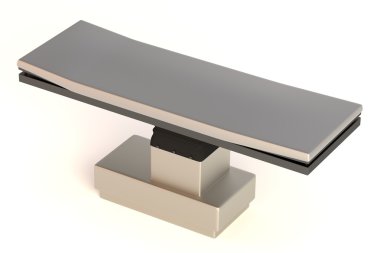 Ameliyat yatağı gerçekçi 3d render