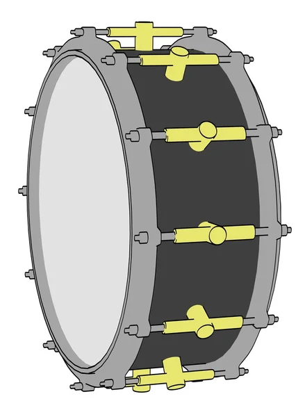 Desenhos animados de instrumento de tambor — Fotografia de Stock