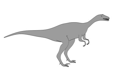 eoraptor hayvan çizgi film resim