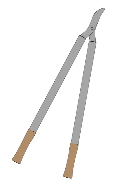 Карикатурное изображение садового инструмента — стоковое фото