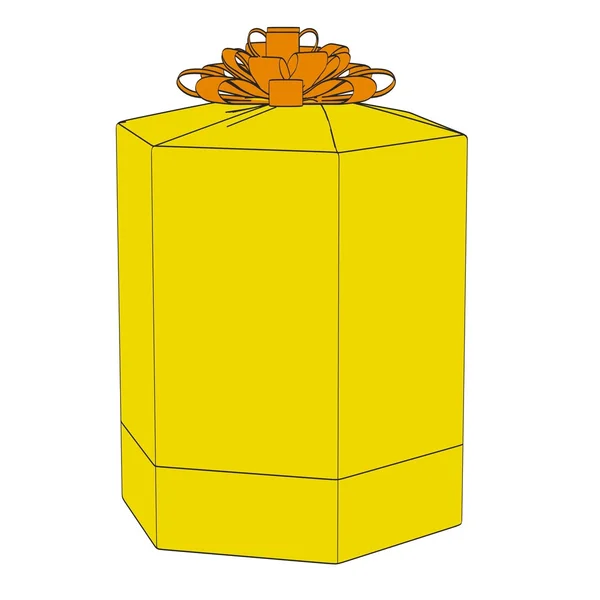 Cartoon-Bild des Geschenks (Geschenk) — Stockfoto