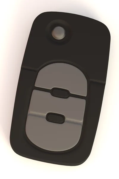 Realistic 3d render of car key — Stock Photo, Image