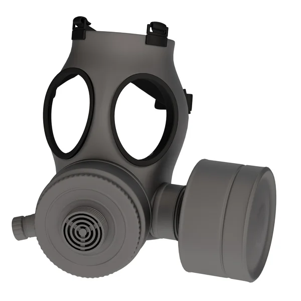 Realistic 3d render of gas mask — Stock Photo, Image