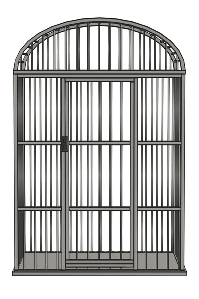 Cartoon image of bird cage — Stock Photo, Image