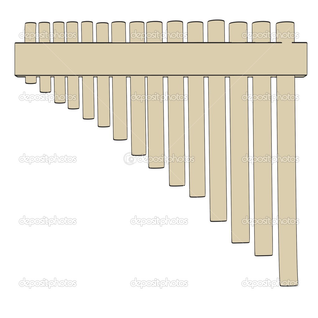 Imagen de dibujos animados de la flauta de pan 2022