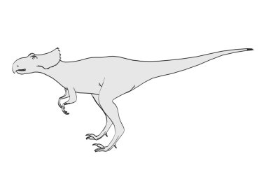 çizgi film resmini microceratops dino