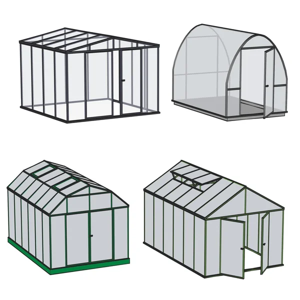 Image of greenhouse building — Stock Photo, Image