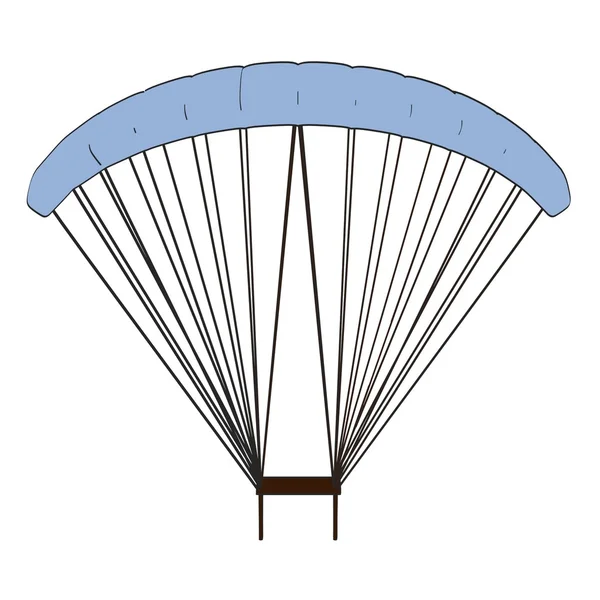 卡通形象的降落伞 — 图库照片