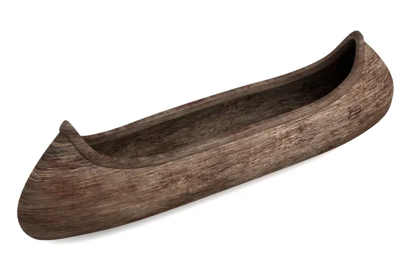 Realista 3d renderizado de canoa — Foto de Stock