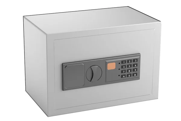 Realistic 3d render of safe — Stock Photo, Image