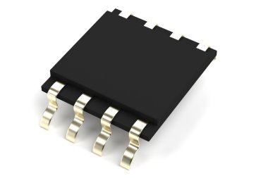 elektronik parça gerçekçi 3d render