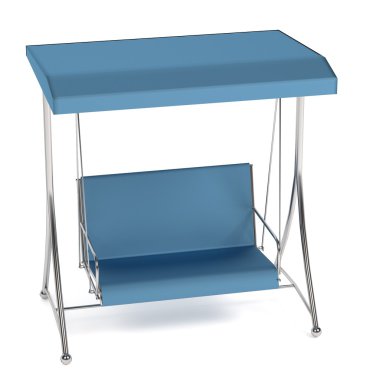 Bahçe swing gerçekçi 3d render