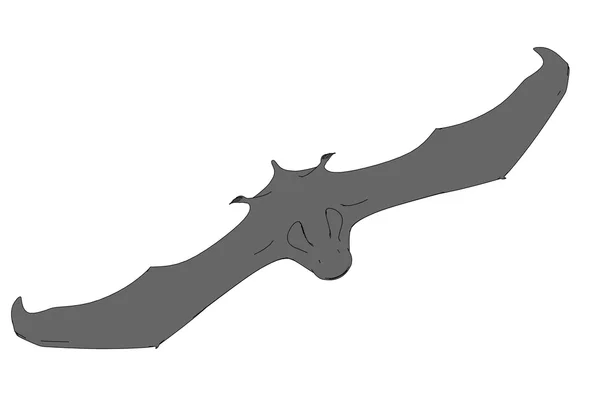 Imagem de desenho animado de morcego animal — Fotografia de Stock