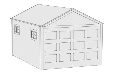 resim bizim evi çizgi film.