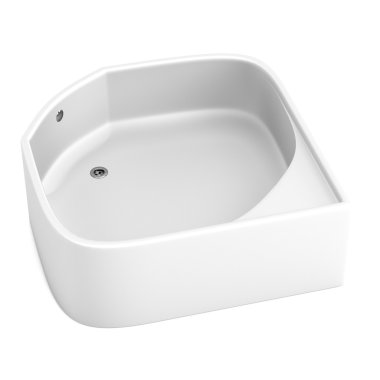 banyo küveti gerçekçi 3d render