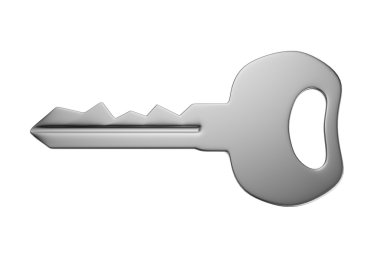 anahtar gerçekçi 3d render