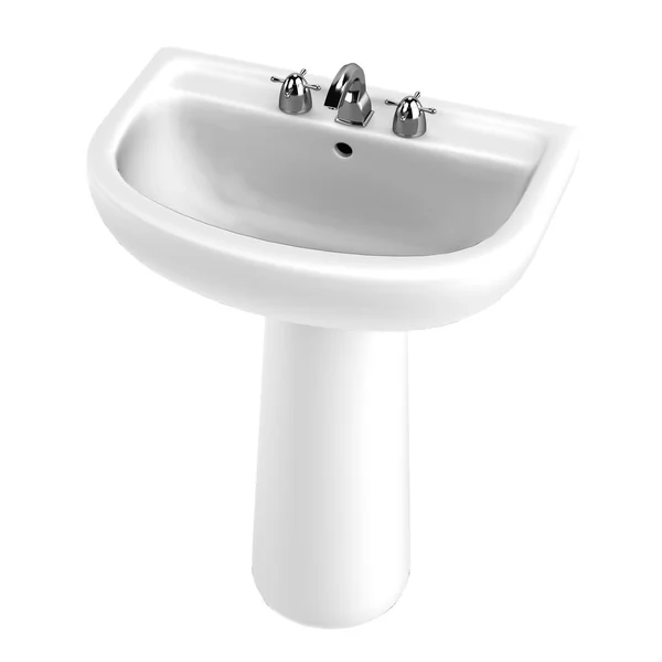 Realistic 3d render of basin — Stock Photo, Image