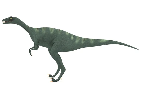 Realistisk 3d render av eoraptor — Stockfoto