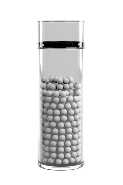 Realistic 3d render of homeopathy — Stock Photo, Image