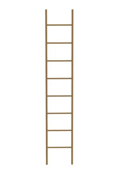 Realistic 3d render of ladder — Stock Photo, Image