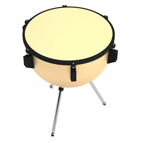 Realistic 3d render of timpani — Stock Photo, Image