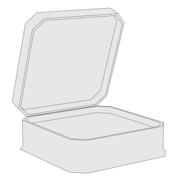 çizgi film görüntüsü küçük kutu