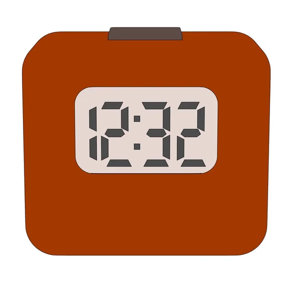 Cartoon image of alarm clock — Stock Photo, Image