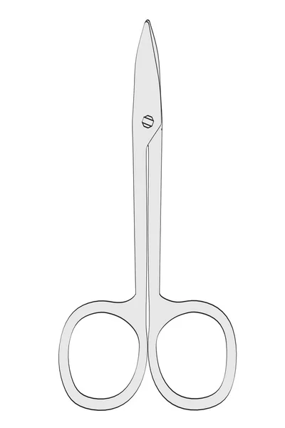 Cartoon afbeelding van manicure tool — Stockfoto