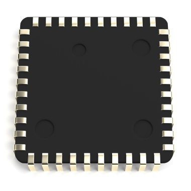 elektronik parça gerçekçi 3d render