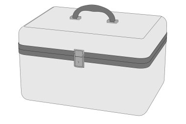 (Bagaj bavul çizgi film resim)