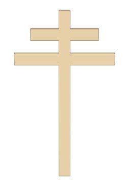 2d haç çizgi film resim