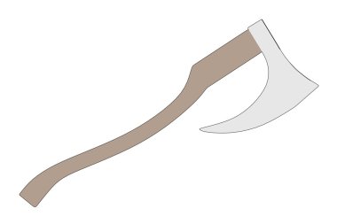 yürütme balta karikatür çizimi