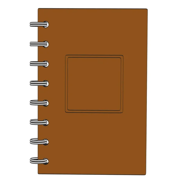 Cartoon image of photo album — Stock Photo, Image