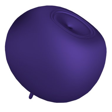 yaban mersini meyve gerçekçi 3d render