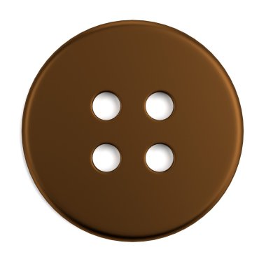 gerçekçi 3d render düğmesinin