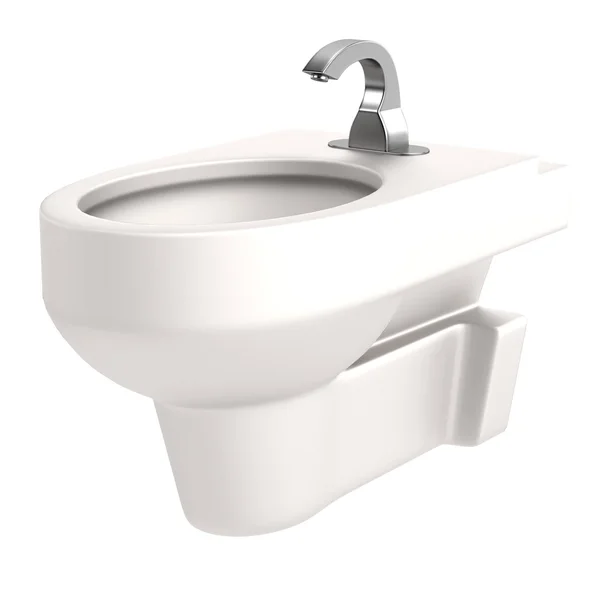 Realistic 3d render of bidet — Stock Photo, Image